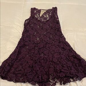 Free People size Small Purple Lace Dress